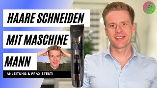 Haare schneiden mit Maschine Mann [upl. by Fernande307]