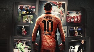 Huge Titles Saves amp Emotions  10 years of Manuel Neuer at FC Bayern [upl. by Cirek]