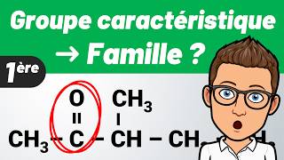 4 Groupes caractéristiques et familles à connaitre  ✅ Chimie organique  1ère  Terminale [upl. by Einaffets650]