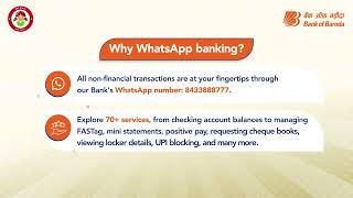 Did You Know  WhatsApp Banking [upl. by Namhar]