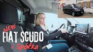 Premiera NEW Fiat Scudo Citroen Jumpy Peugeot Expert Opel Vivaro 2024 [upl. by Selec]