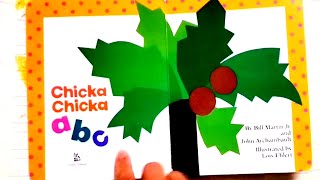 Reading the book Chicka Chicka ABC by Bill Martin Jr and John Archambault ‎ToddlerArtActivities [upl. by Sioux]