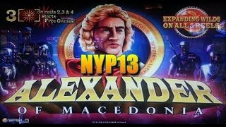 Spielo  Alexander of Macedonia Slot Bonus [upl. by Einhpad340]