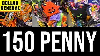 Dollar General 150 PENNY ITEMS  UPC RUN [upl. by Karub]