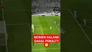 HALAND GAGAL PENALTY VS SPORTING SPORTING MANCHESTER CITY HIGHLIGHTS [upl. by Maxwell]