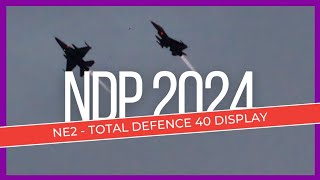 🇸🇬 NDP 2024 NE2  Total Defence 40 Display [upl. by Gerianna]