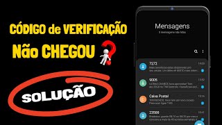 Código de verificação NÃO CHEGOU no celular RESOLVA RÁPIDO ideiasnota10 [upl. by Sirdna]