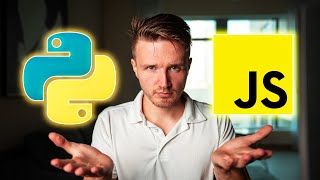 Should You Learn PYTHON or JAVASCRIPT in 2024 [upl. by Nilerual687]