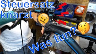 Steuersatz knackt🤯 Wartung und Pflege des Steuersatzes MTB Tutorial  Max Reinhardt [upl. by Ybloc]