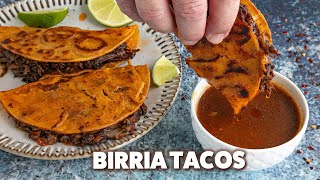 Mexican Birria Recipe the Best Beef Birria Tacos amp Quesabirria [upl. by Notsuh]