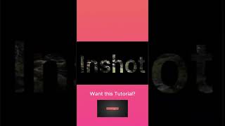 Inshot Intro Text Video Short Preview inshotapp intronotextdownload tutorial inshotapp [upl. by Seraphine841]