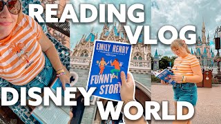 Disney World Reading Vlog  Book Funny Story Emily Henry [upl. by Debra]