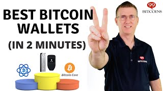 Best Bitcoin Wallet of 2024 in 2 minutes [upl. by Slorac856]