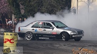 Mercedes C 600 V12 AMTS Gymkhana Drift Amon Oliver [upl. by Slotnick]