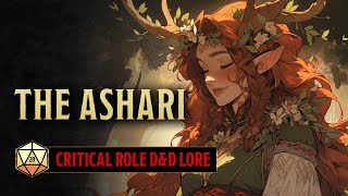 The Ashari Explained  Critical Role DampD Lore  Factions of Exandria [upl. by Mervin]