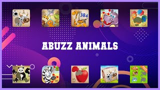 Top 10 Abuzz Animals Android Apps [upl. by Ayanaj737]