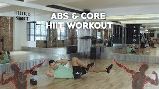 20 MINUTE DUMBBELL ABS amp CORE HIIT WORKOUT  PMA FITNESS [upl. by Derreg]