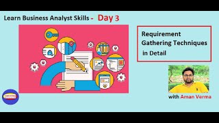 The Business Analyst Session Day 3 Requirement Gathering Techniques in Detail [upl. by Cianca]