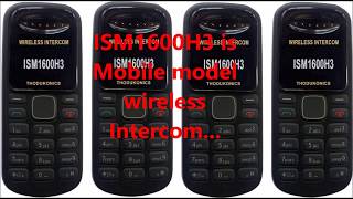 Thodukonics 1000 user 900Mhz wireless Intercom ISM1600H3 and ISM1600H4 [upl. by Jessalyn702]