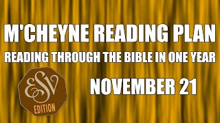 Day 325  November 21  Bible in a Year  ESV Edition [upl. by Swayne]