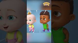 Walking Walking Hop Hop Song Part 2  Nursery Rhymes amp Kids Songs  Happy Tots [upl. by Katt681]