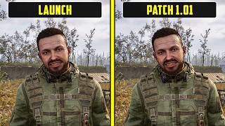 Stalker 2 PC  Launch VS Patch 101 Performance Comparison [upl. by Kruter]