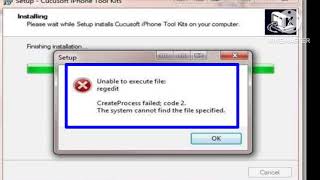 Setup Fix Unable to execute file amp CreateProcess failed code 2 The system cannot find in Windows 10 [upl. by Hsiri]