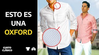 ¿Qué  son camisas oxford [upl. by Gies]