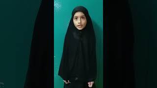 Surah nasr recitation by riyana சூரத்துன் நஸ்ர்உதவி🤲110ரியானா🧕 [upl. by Tonl]