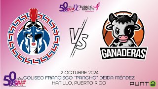 Atenienses de Manatí vs Ganaderas de Hatillo [upl. by Esineg]