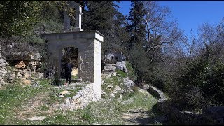 Ναός των 5 παρθένωνΡωμαϊκό νεκροταφείο  Τemple of the Five Virgins Roman cemetery Crete in 4k [upl. by Conny]