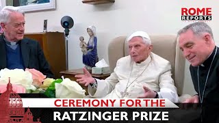 Pope Francis “Ratzinger is a theologian that encouraged reflection and dialogue” [upl. by Ajad]