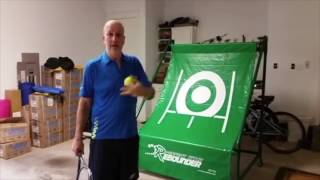 How to practice and improve your tennis at home club or school [upl. by Ahsiekin]