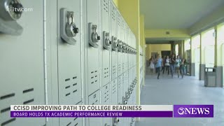 CCISD holds meeting to discuss college readiness levels among students [upl. by Nelad]