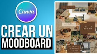 ✅Como CREAR Un MOODBOARD En Canva Guía Definitiva🔴 [upl. by Savil319]