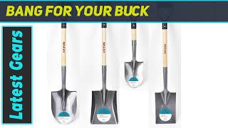 Spade Shovels for Digging Square Flat Shovel  The Best AllPurpose Yard Tool Set [upl. by Maguire292]