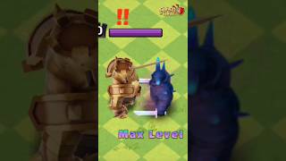 PEKKA Level 1 to Max Level Vs Barbarian King  Clash of Clans [upl. by Christiano]