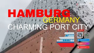 Hamburg City Tour  Charming Port City 4k Drone ⚓️… Үзэсгэлэнтэй усан боомт Хамбург хотоор [upl. by Idden464]