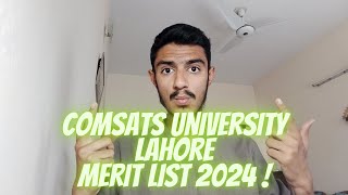 Comsats University Lahore Merit List 2024  Life At Comsats University Islamabad [upl. by Tehr]