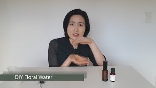 How to make DIY Floral Water or Face Mist [upl. by Keating]