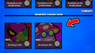 🤯🤯 2 NEW BRAWLERS IS COMING😡😋 COMPLETE FREE REWARDS✅🤤  Brawl Stars  concept [upl. by Ecnahs]