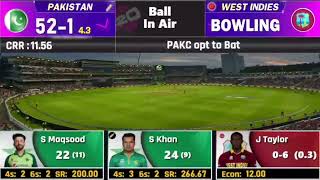 Pakistan Legend vs West Indies World Championship 2024  Pak vs Wi Scores Highlights 4th t20 [upl. by Edison]