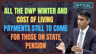 All the DWP winter and cost of living payments still to come for those on state pension [upl. by Adda]