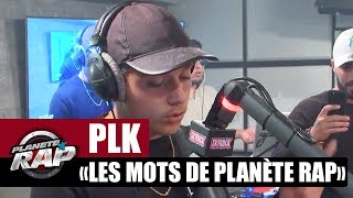 PLK  Freestyle quotLes mots de Planète Rapquot [upl. by Armelda575]