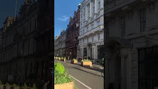 Walking to this Street  St Vincent St Edinburgh shorts shortsvideo foryou scotlands [upl. by Naeroled]