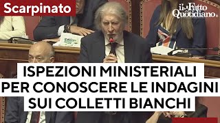 Lallarme di Scarpinato quotIspezioni ministeriali per conoscere le indagini sui colletti bianchiquot [upl. by Summer]