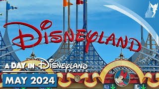 📆 A Day in Disneyland Paris  MAY 2024 [upl. by Mayer]