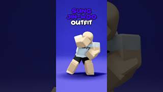 Sung Jin Woo Outfit Idea roblox [upl. by Smart803]