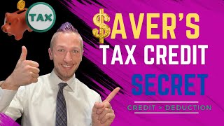 Savers Credit TAX Secret Retirement Savings Strategy [upl. by Asoj]