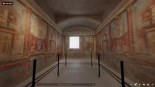 Photogrammetry  Cubiculum from the Villa of P Fannius Synistor [upl. by Eirrac]